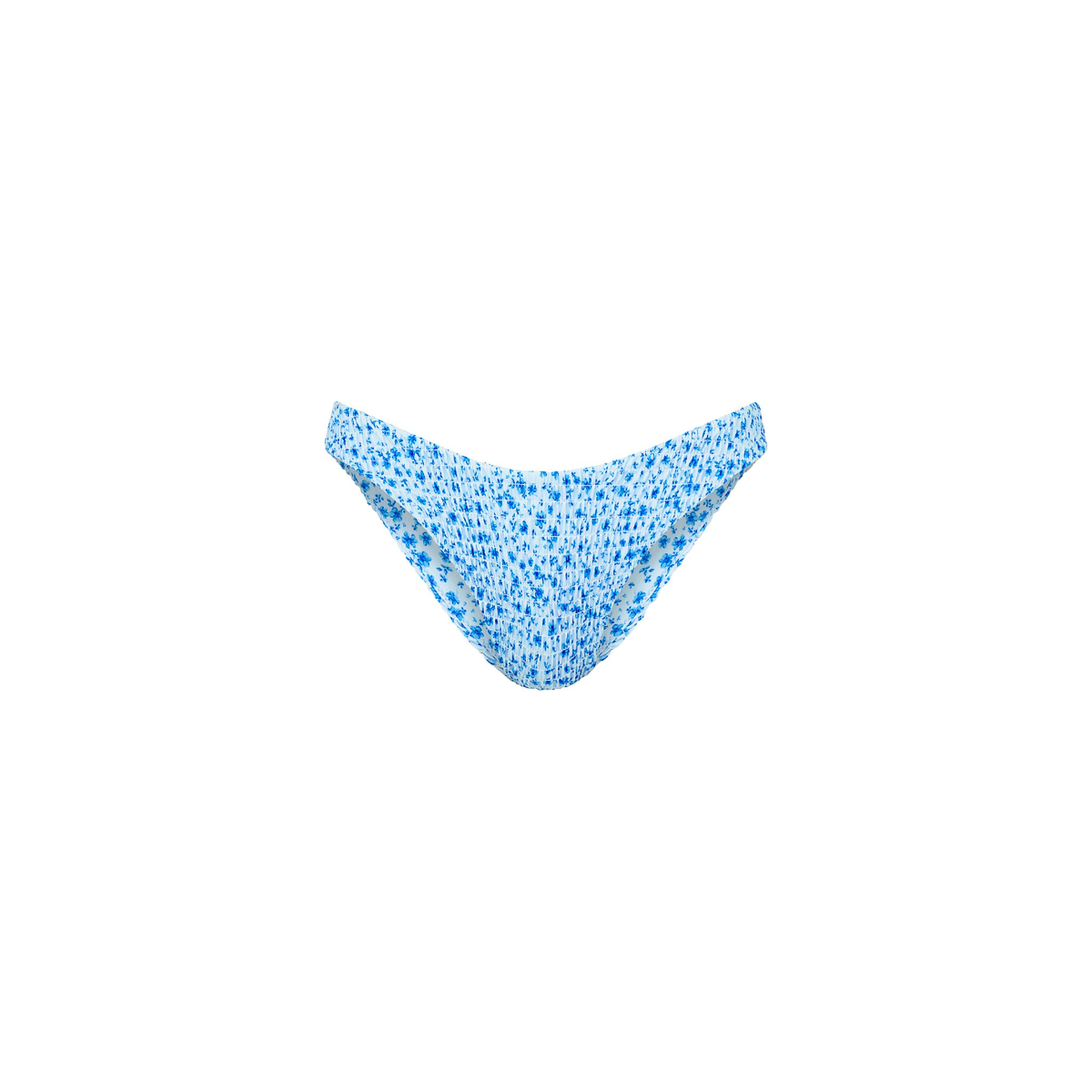 BOT273ShirredMinimalFullCoverageBikiniBottom-DreamFlower_FRONT_1