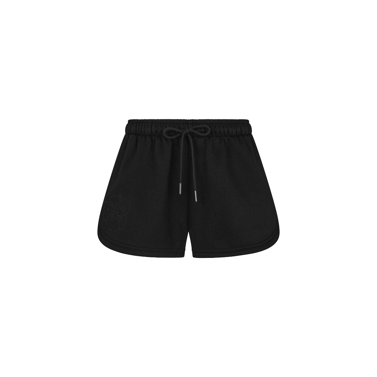 Front-12-558TWBL-EMBROIDEREDTRACKSHORT