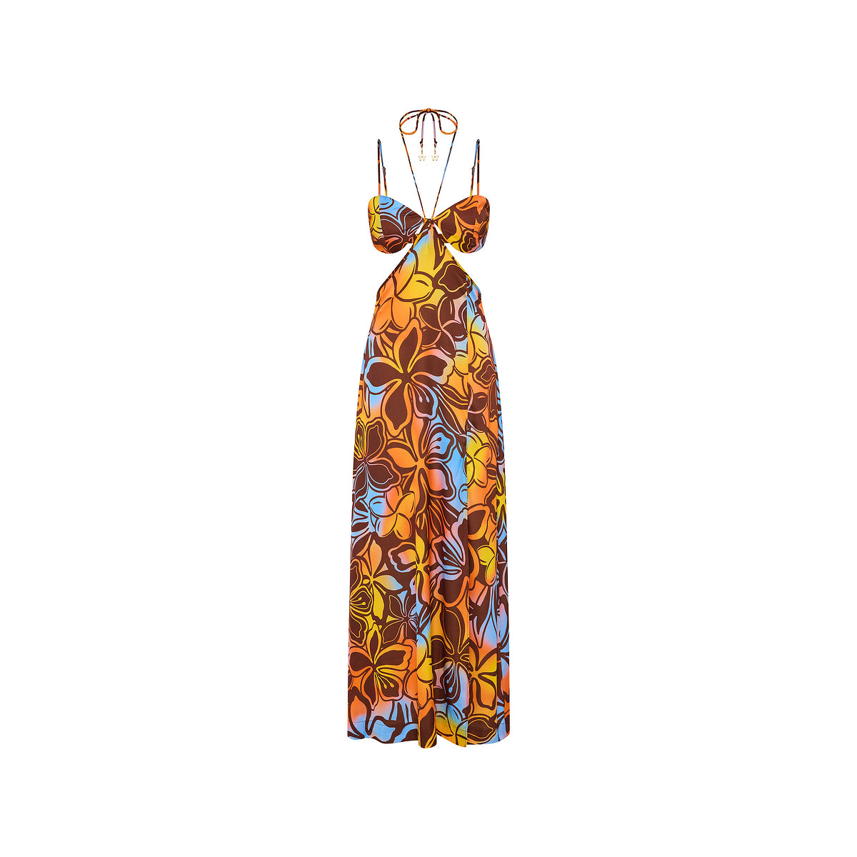 StrappyCutOutMaxiDress-FrangipaniFizzfrontghost